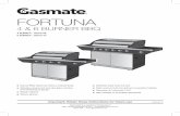 4 BURNER - BQ1070F 6 BURNER - BQ1071F · Stainless steel tube burners ... ‘propane gas’ or ‘Universal L.P.G’. • Barbecues for use with natural gas are labelled ‘natural
