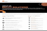 ABOUT US: ENTITY SOLUTIONS€¦ · outsourced payroll services, migration services, talent management and workforce technology solutions. In-house expertise covering legal, compliance,