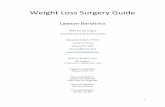 Weight Loss Surgery Guide · 2015-11-12 · 1 Weight Loss Surgery Guide Lawton Bariatrics MMG General Surgery Comanche County Memorial Hospital Outpatient Center, 3rd Floor 110 W