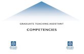 GRADUATE TEACHING ASSISTANT · GRADUATE TEACHING ASSISTANT ... MMU’s competency framework comprises thirteen sections designed to cover the major aspects of every support staff