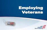 Title of PowerPoint Presentation · Why Hire Veterans….. • Veterans bring with them the skills to do the job in a timely and efficient manner • Veterans have both the hard and