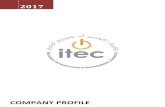 Company profile - Itec qatar PORTFOLIO v7.pdf · COMPANY PROFILE About Us Inclusive Technologies and Engineering Controls W.L.L - QATAR ITEC provides advanced technology solutions