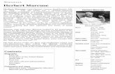 Herbert Marcuse - Wikipediajoa/A/200422-Herbert_Marcuse_socialistipedi… · Herbert Marcuse Herbert Marcuse (/mɑːrˈkuːzə/; German: [maɐˈ̯kuːzə]; July 19, 1898 – July