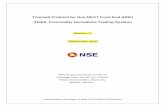 Protocol For Non-NEAT Front End (NNF) - NSE€¦ · 4 Commodity Derivatives Trading System - Protocol for Non-Neat Front End Preface Purpose This document describes the protocol to