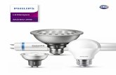 LEDlampen Shortlist 2016 - Philipsimages.philips.com/is/content/PhilipsConsumer/PDF... · 2019-10-29 · Shortlist 2016. LEDspot MV Product type LED Traditio-neel Licht- stroom Efficacy
