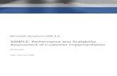 SAMPLE - CRM4 Performance and Scalability …€¦ · Web viewSAMPLE: Performance and Scalability Assessment of Customer Implementation White Paper Date: February 2009 Acknowledgements