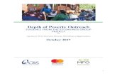 Depth of Poverty Outreach · Guy Stuart, Ph.D., Executive Director, Microfinance Opportunities October 2017 . ii ... were then able to be used to measure the depth of outreach of