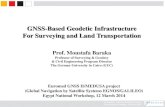 GNSS-Based Geodetic Infrastructure For Surveying and Land ... - …galileo.cs.telespazio.it/medusa/public/National workshops/Egypt... · Modified after: Mohamed El-Maghraby and Ali