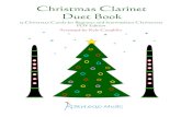 Christmas Clarinet Duet Book - Muziekacademielucnijsacademie.weebly.com/uploads/7/7/9/5/7795408/kerstliederen.… · Have Fun and Have A Very Merry Christmas! Kyle Coughlin. Christmas