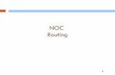Routing - unict.itThe routing algorithm plays a very important role for the performance of a network Load Balancing is often a critical factor Deterministic routing is a simple and
