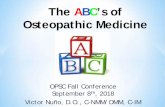 The ABC’s of Osteopathic Medicine · Bronchial arteries from systemic circulation . ... Improvements in asthma control, quality of life, peak expiratory flow rates, and the ...