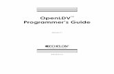 OpenLDV Programmer's Guidedownloads.echelon.com/support/documentation/manuals/devtools/0… · Profile to provide your application with information identifying the network interface