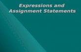 Expressions and Assignment Statementsksuweb.kennesaw.edu/~snorth/CPL/Ch7_Expressions_and_AssignSt… · assignment operators, as well as array indexing, shifts, and bit-wise logic