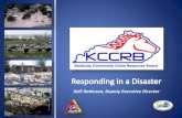 Kelli Robinson, Deputy Executive Director Overview...Kelli Robinson, Deputy Executive Director FoxNews.com Catastrophic Events Lead to the Formation of KCCRB May 14, 1988 Carroll County