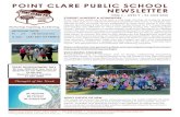 POINT CLARE PUBLIC SCHOOL NEWSLETTER...Janaki Selvarajan - President, Point Clare Public School P&C Association YOUR CANTEEN >> ONLINE ORDERS ONLY