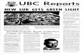 UBC Reports - University of British Columbia Library | UBC ... · Comes fo University Library One of the world’s largest private collections of 19th and 20th century English literature