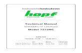 NTP/SINEC H1 LAN Board - hopf Elektronik GmbH · Technical Manual NTP/SINEC H1 LAN Board Model 7272RC ENGLISH Version: 13.00 - 19.09.2011 _____ SET IMAGE FIRMWARE