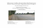Pleasant Valley Road (SR 49)/Patterson Drive …...50 percent of the APE is paved, including the entire existing portions of Ryan Drive, Patterson Drive, Pleasant Valley Road (SR 49),