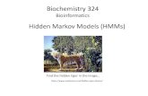 Hidden Markov Models (HMMs) - Stellenbosch University...• A Markov chain a system represented by N states, s 1,s 2,s 3,…,s N which can be seen • There are discrete times t=0,