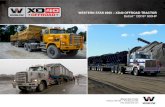 WESTERN STAR 6900 – XD40 OFFROAD TRACTOR Detroit DD16 … · WESTERN STAR 6900 – XD40 OFFROAD TRACTOR Detroit™ DD16® 600HP 4 TRI-AXLE HIGH-SPEED PLANETARY: Set-up for higher