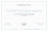 THANATOS Digital Agencythanatos.digital/wp-content/uploads/2018/10/Google... · 2018-10-08 · President — Google EMEA ID certificato: gle Digital Training riceve il presente certificato