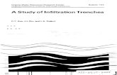 A Study of Infiltration Trenches · Additional copies of this publication, while the supply lasts nay be obtained from the Virginia Water Resources Research Center. ... Infiltration