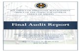Final Audit ReportFinal Audit Report: Audit of the Federeal Employees Health Benefits Program Operations at Kaiser Foundation Health Plan of Georgia, Inc. Author U.S. Office of Personnel