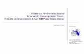 Florida’s Financially-Based Economic Development Tools ...edr.state.fl.us/Content/presentations/economic...Rails Program* 0.025 (12) 0.625 (12) Roads & Highways Program* 0.194 (7)