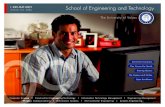 School of Engineering and Technology · Wireless Communications I Information Systems I Environmental Engineering I Systems Engineering 1.800.NAT.UNIV TM School of Engineering and