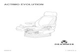 ACTIMO EVOLUTION - Klara Seats · 2016-06-29 · Sicherheitshinweise D 7 •••• Jede Veränderung des Serienzustandes des Fahrersitzes (z.B. durch Nachrüsten von nicht original