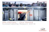 Schindler Sustainability Report 2017...Schindler was founded in 1874 in Lucerne, Switzerland, and is one of the leading manufacturers of elevators, escalators, and moving walkways,