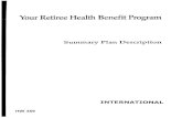 SUMMARY OF BENEFITS FOR CERTAIN RETIREES ELIGIBLE FOR … · 1-866-559-6851 or Silverscript 1-866-560-5136 (Medicare) 12 Who is Eligible? See Eligibility paragraph above 13 Alternative