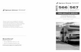 Spruce Grove Transit Brochure - Route 566 and Route 567 · 566 567 Spruce Village/ Greenbury Harvest Ridge FREE SHUTTLE SERVICE These routes are available to connect transit riders