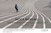 NOCA أ…RSDAG ¦nsekrydsende... What is shared? A framework for understanding shared innovation within