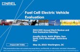Fuel Cell Electric Vehicle Evaluation - Energy.gov · 5/16/2013  · 1. Finalize data collection and analysis plans through communications with DOE and industry partners 2. Move HSDC