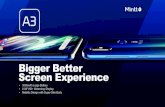 Bigger Better Screen Experience - Mintt Australia · Bigger Better Screen Experience • 3000mAh Large Battery • 6.08” HD+ Waterdrop Display • Metallic Design with Super Slim
