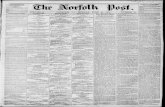 Norfolk Post (Norfolk, Va.) 1865-07-24 [p ] · 2017-12-16 · ETHE NORFOLK POST.Wished EVERY MOHNINO.Sunday'sExcepted,. NO. _ KOANGKK Stjl _\HE, NORFOLK, V.i., sold to Dealers anel