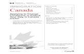 Immigration Canada IMMIGRATION Canada...Temporary Resident Visa (TRV) using this application guide. Application for an initial TRV is always made outside Canada and the TRV is issued