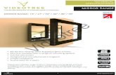 Videotree - Shopify€¦ · strict testing and quality control procedures during the manufacturing process. Made in Britain: Videotree mirror televisions are designed and manufactured