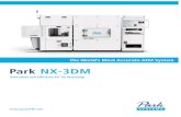NX3DM 150908E16AB 0116 - Nanowerk · 12/10/2015  · The NX-3DM can be configured for various automatic wafer handlers, such as EFEM and FOUP. The high-precision, robotic handling
