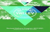 Revised Delivery Program 2017/2021€¦ · Revised Delivery Program 2017-2021 4 Introduction This is Richmond Valley Council’s 2017-2021 Delivery Program. It outlines everything