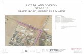 22409-501-02-CV-1B-01 - LandDiscovery 14 Fradd Rd... · future stage 2 future stage 1b stage 3 existing stage 1a for construction lot 14 land division lot 14, fradd road munno para