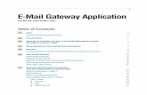 E-Mail Gateway Application - centratel.netcentratel.net/wp-content/uploads/E_Mail_Gateway_Application.pdf · Q Password 14 Q Domain 14 Addressing 15 Q Report 15 Q Reply To 15 Q Time