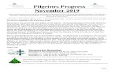 Pilgrim s Progress November 2019 - FCC Marshalltown · 11/11/2019  · Marshalltown Public Library that looks closely at the Mayflower Lives. A good read for young adults through