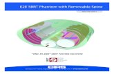 E2E SBRT Phantom with Removable Spine - CIRS · The E2E® SBRT Phantom with Removable Spine is a single tool for end-to-end commissioning and routine QA. The anthropomorphic, tissue-equivalent