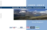 130823SAWI report with coverpage BY VC - World Bank · support countries improve and deepen transboundary dialogue, enhance the basin and water resources knowledge base, strengthen