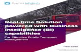 Real-time Solution powered with Business Intelligence (BI) … · Cygnet o˜ered an end-to-end Business Intelligence (BI) solution acting as an integral part of the BI strategy by
