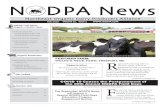 N DPA News · 2020-08-07 · Classifieds 32 July 2020 Volume 20, Issue 4 Northeast Organic Dairy Producers Alliance N DPA News Organic Production INSIDE THIS ISSUE: Organic Industry