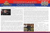 VOL 1, ISSUE 1 NOV 2016 Highland Gunner · 11/1/2016  · A message from the Commanding Officer Highland Gunner The Newsletter of 42nd Field Artillery Regiment (Lanark and Renfrew