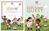 1 2...1 2 Welcome to the Summer Explorer Quest at Witley Court. On your visit today look out for question boards and clues. Please be aware of other explorer’s and remember to not